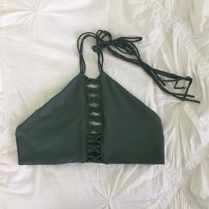 Green Mikoh Bikini top, BNWOT